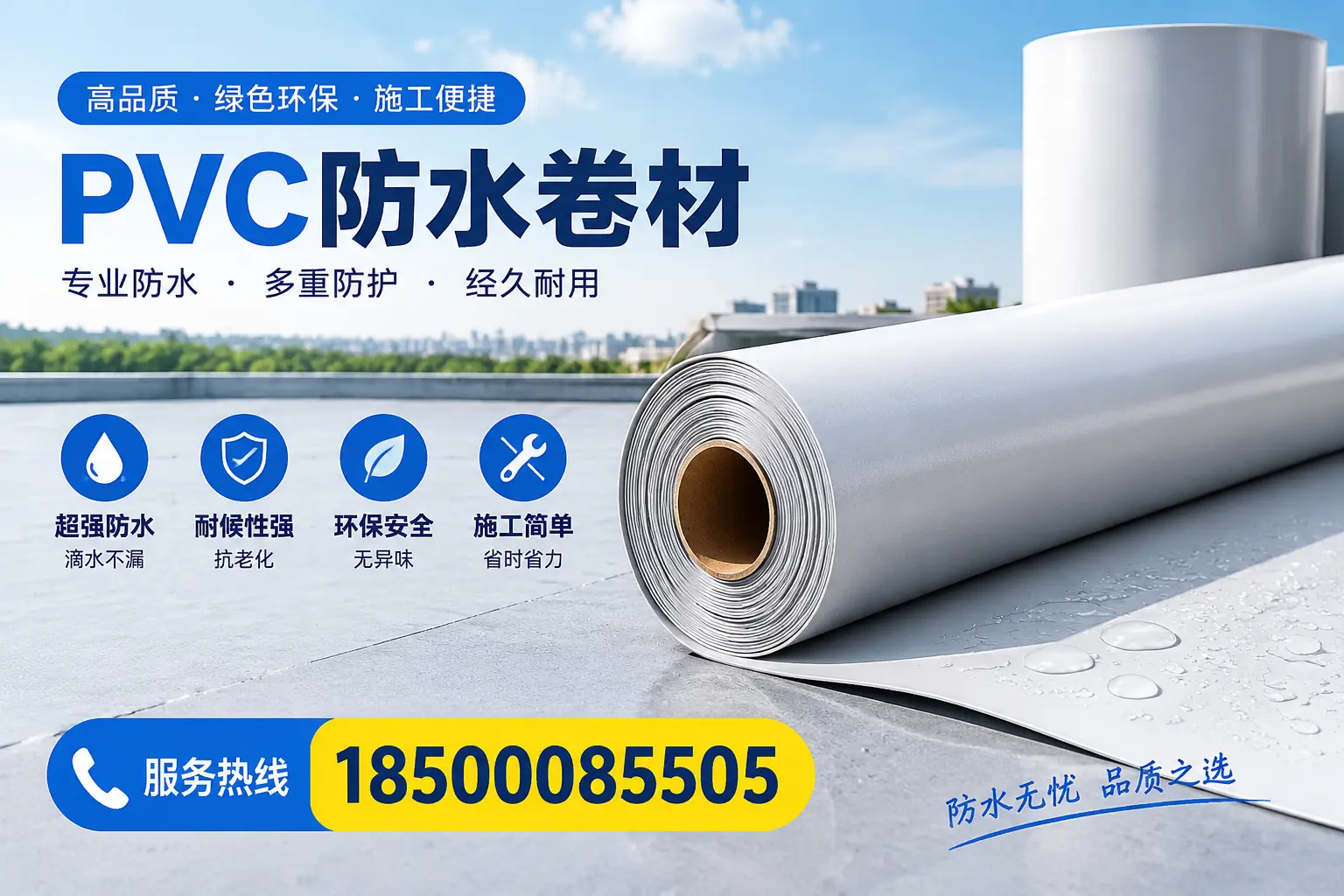 选用PVC防水卷材时需要避开的常见误区，特别是在亳州
